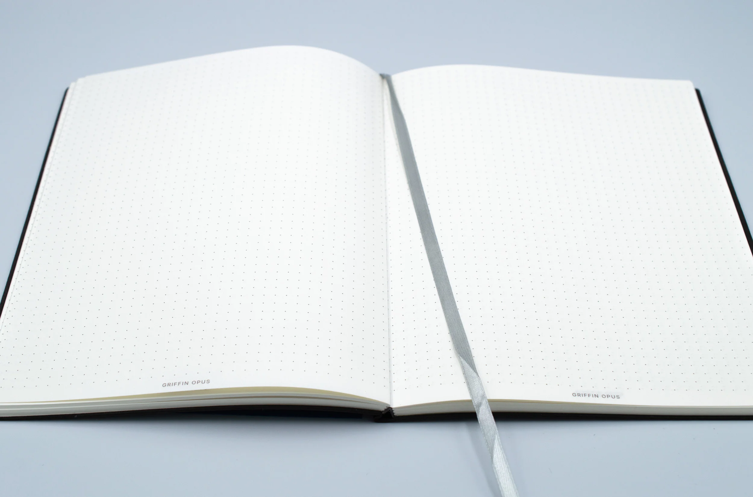 An open dot-grid notebook with a hand-drawn mind map radiating from a central idea